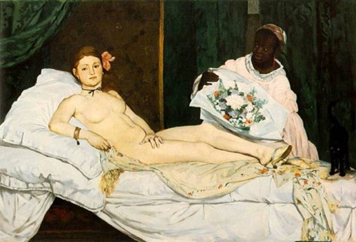 "Olympia", obra de Edouard Manet "Olympia", obra de Edouard Manet