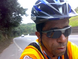 Genivaldo Gonçalves, o Vado, fundador do Moonlight Bikers. 