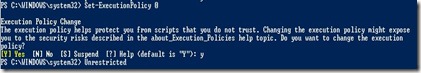Set-Execution