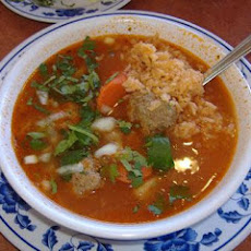 Mexican Meatball Soup - Albondigas