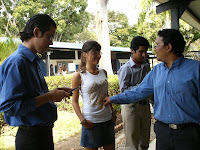 Francisco con su golpe directo al higado
