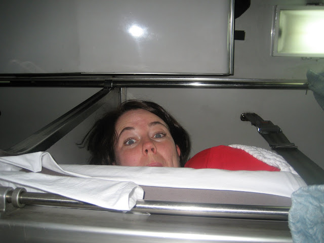 Polly on the night train