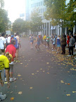 1. Asics Grand 10 12.10.08 - Ganz entspannte Atmosphäre, bevor das Hauptfeld einfällt.