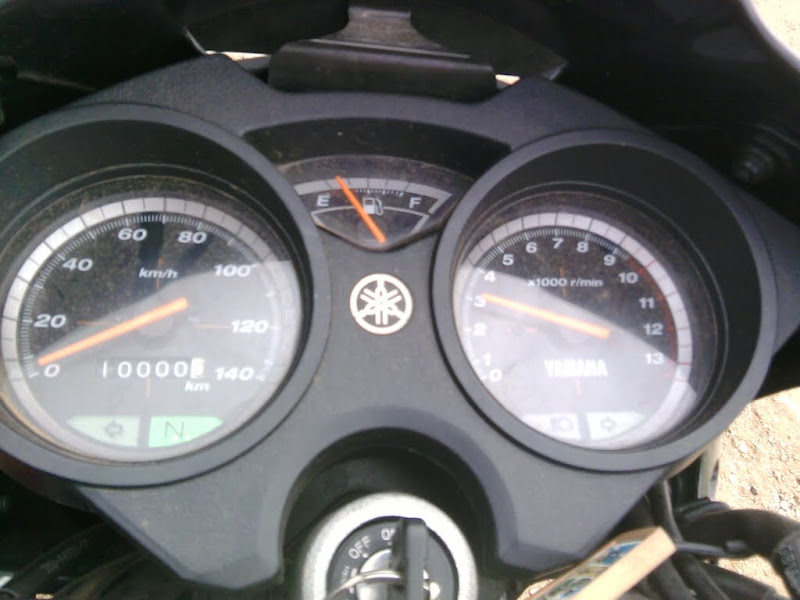Six kilometer after Dindigul, when we crossed the 10,000 proud partnership!