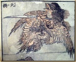 Hokusai_tengu