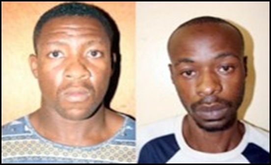 Brits Magistrate Court escapee- killers Stephen Botha and Paulos Mashapa  2007