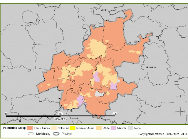 [Afrikaner minority main areas of residency in Gauteng Transvaal province 2010 PRAAG map[2].png]