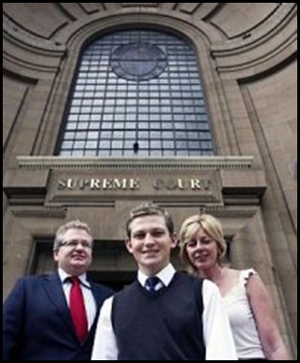 Botha Edwin bullied Afrikaner youth Supreme Court application w parents