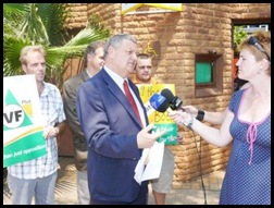 Hatespeech charge against Julius Malema Dr Pieter Mulder Brooklyn SAPS Mar122010