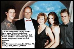 Grijp vander family Sterkfontein Dairy Farm ltr Roedolf, Loffie, Linda, Leandre, Bennett