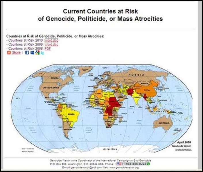BoersAtRiskOfGenocideByBlackRacistsGenocideWatch2010_GlobalReportMap (2)