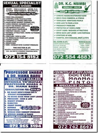 TraditionalHealers_AdvertisingPosters_Johannesburg_AdrianaStuijt