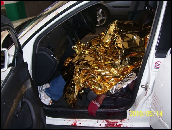 Benoni crime scene dead hijackers3 May2010
