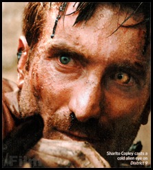 Copley Sharlto Actor In ACCLAIMED SA SciFiMovie DISTRICT 9
