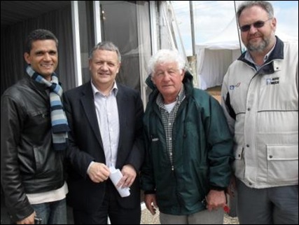 Mulder Pieter 2ndleft_ltrJerome Topley, Mulder, Niel Gilliomee_Orton King AgriMegaWeekWesternCapeExpoSept212009