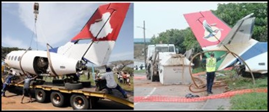 SAA crashed plane had branding painted out Daily News Sept292009