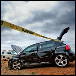 Ross Hijacked VWGolfGTI BronkhorstspruitOct12009Beeld