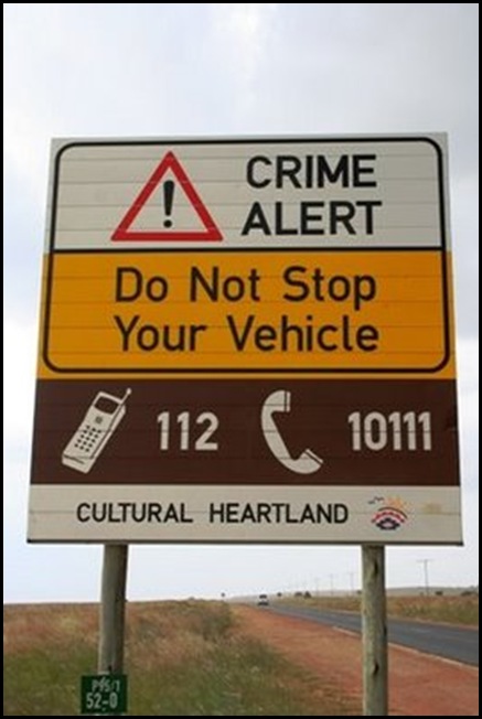 CrimeAlertToSouthAfricanMotorists