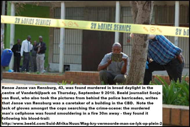 JanseVanRensburg_Renoe_caretaker_deadVdBijlparkSept92010_COPS WITHOUT GLOVES