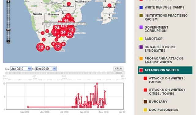 [ATTACKS AGAINST WHITE SA SOAR TO TEN A DAY NOV 2010 FARMITRACKER MAP[6].jpg]