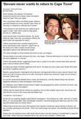 Dewani Shrien never wants to return to Cape Town where wife Anni was murdered