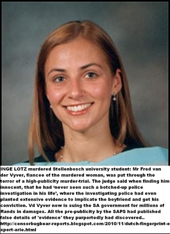[Lotz Inge Stellenbosch student March 16 2005 bludgeoned to death boyfriend VdVyver not guilty KILLERS NEVER CHARGED[3].jpg]