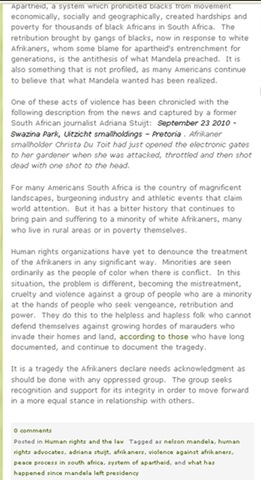 [AfrikanerPlightCarolForsloffArticleSept242010Page2[5].jpg]