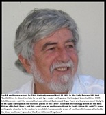 Hartnadey Dr Chris warns SA earthquake EastAfricanRiftSystem historyMilnerton200yearsago