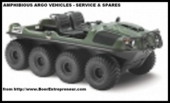 BOER ENTREPREUR AMPHIBIOUS ARGO SERVICE AND SPARES IN SA BOER ENTREPREUR AMPHIBIOUS ARGO SERVICE AND SPARES IN SA