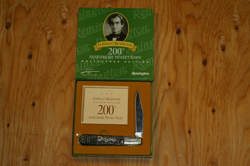 knv K6 Remington Remington 200th Anniversary Musket Knife