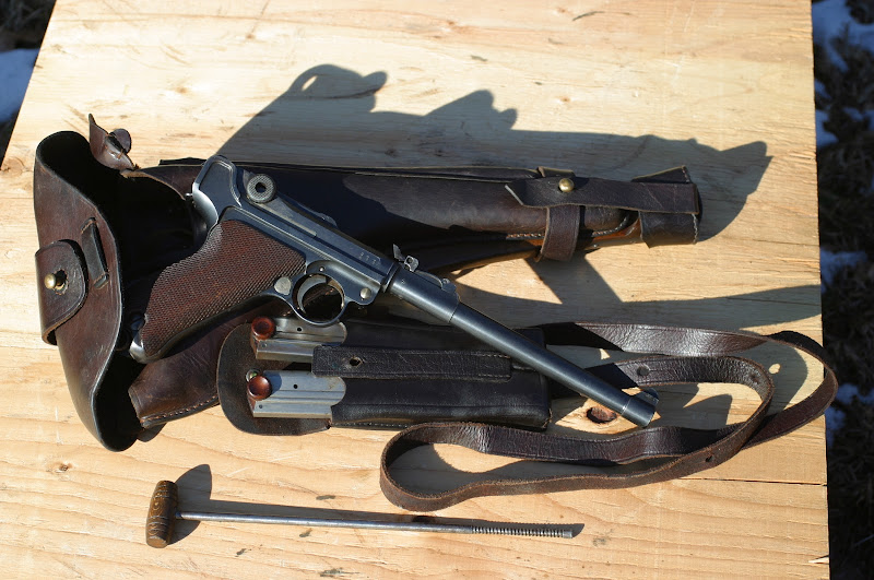 chg CR2 DWM Luger DWM 1917 Artillery Complete Rig