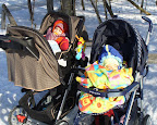 Moi et Félix en sortie / Me and Felix on an outing