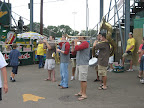 Photo: The horn section show them what it's all about.