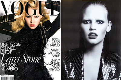 lara stone french vogue cover {iStyle} Making Vogue in Vogue Again