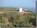 View of Aguada fort