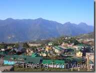 view of tawang town