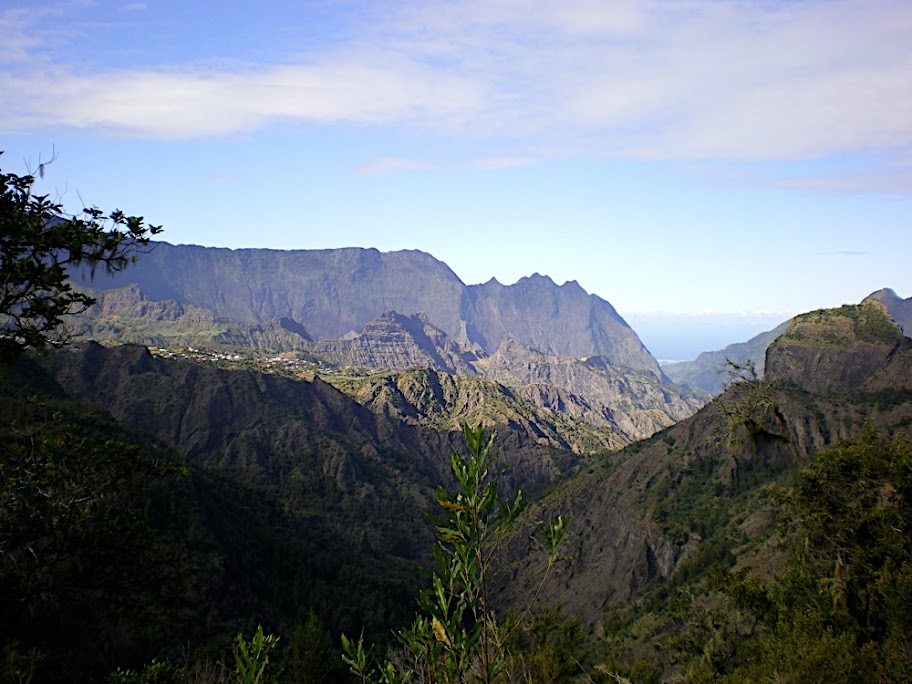 Vue sur Mafate