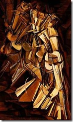 Nude Descending a Staircase No. 2-Marcel Duchamp