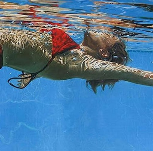 Photorealism Underwater Paintings by Eric Zener