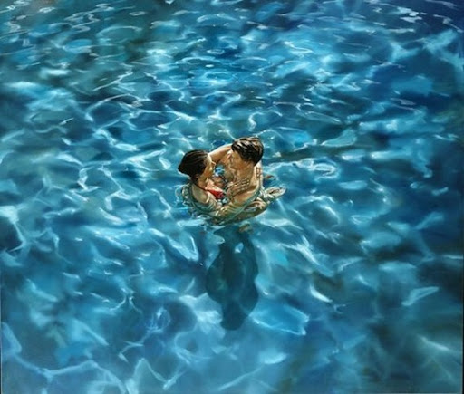 Photorealism Underwater Paintings by Eric Zener