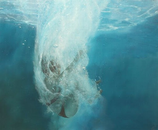 Photorealism Underwater Paintings by Eric Zener