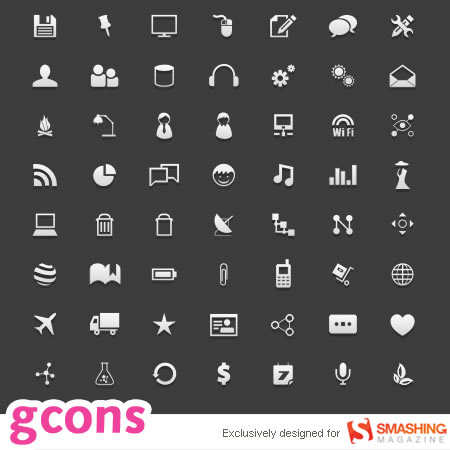 Five Free Icons 

Sets for Web Designers and Bloggers 