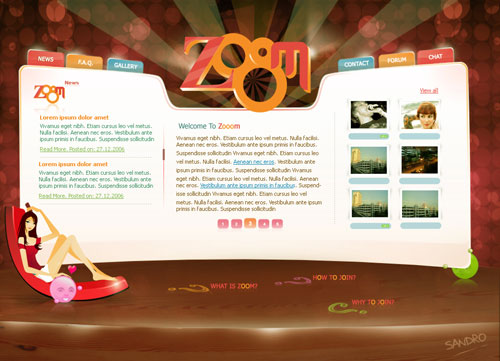 Spectacular Web Designs With Unique Layouts – 33 Examples 