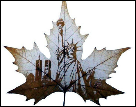 Amazing
Examples of Leaf Carving Art