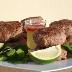 Vietnamese Pork Patties With Dipping Sauce