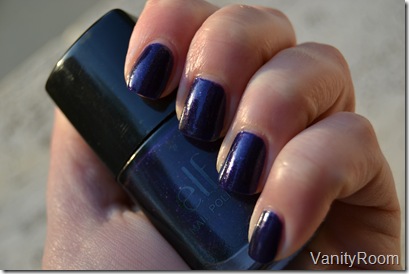 dark glitter purple