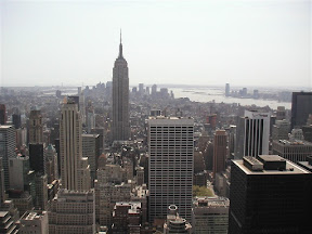 Southward View from Top of the Rockfeller Center