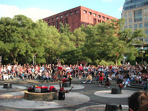Summer Weekend at Washington Square Park Summer Weekend at Washington Square Park