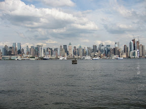 Midtown of Manhattan from Port Imperial / Weehawken in New Jersey