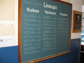 Today’s Lineups in the Press Box
